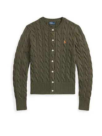 POLO RALPH LAUREN | Cardigan Slim Fit | olive